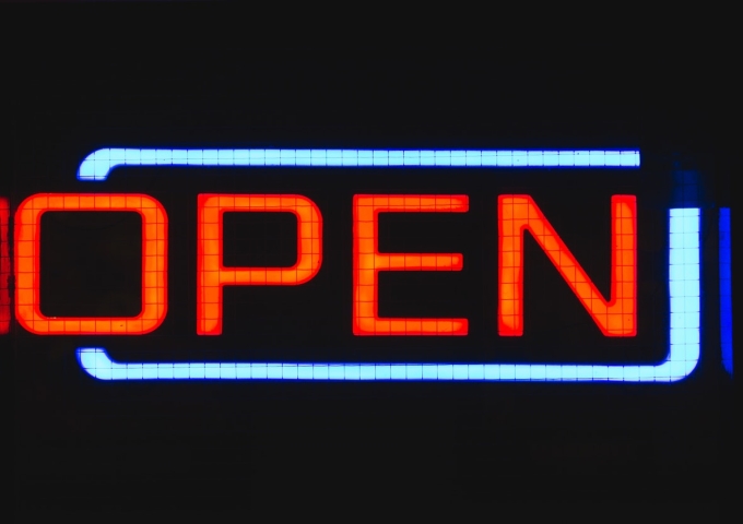 open